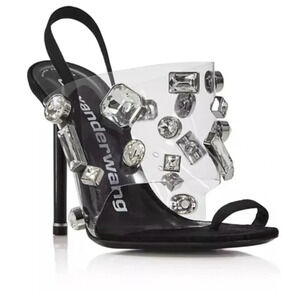 Alexander Wang
Women's Kaia Clear Crystal Stiletto Sandals 38
NEW